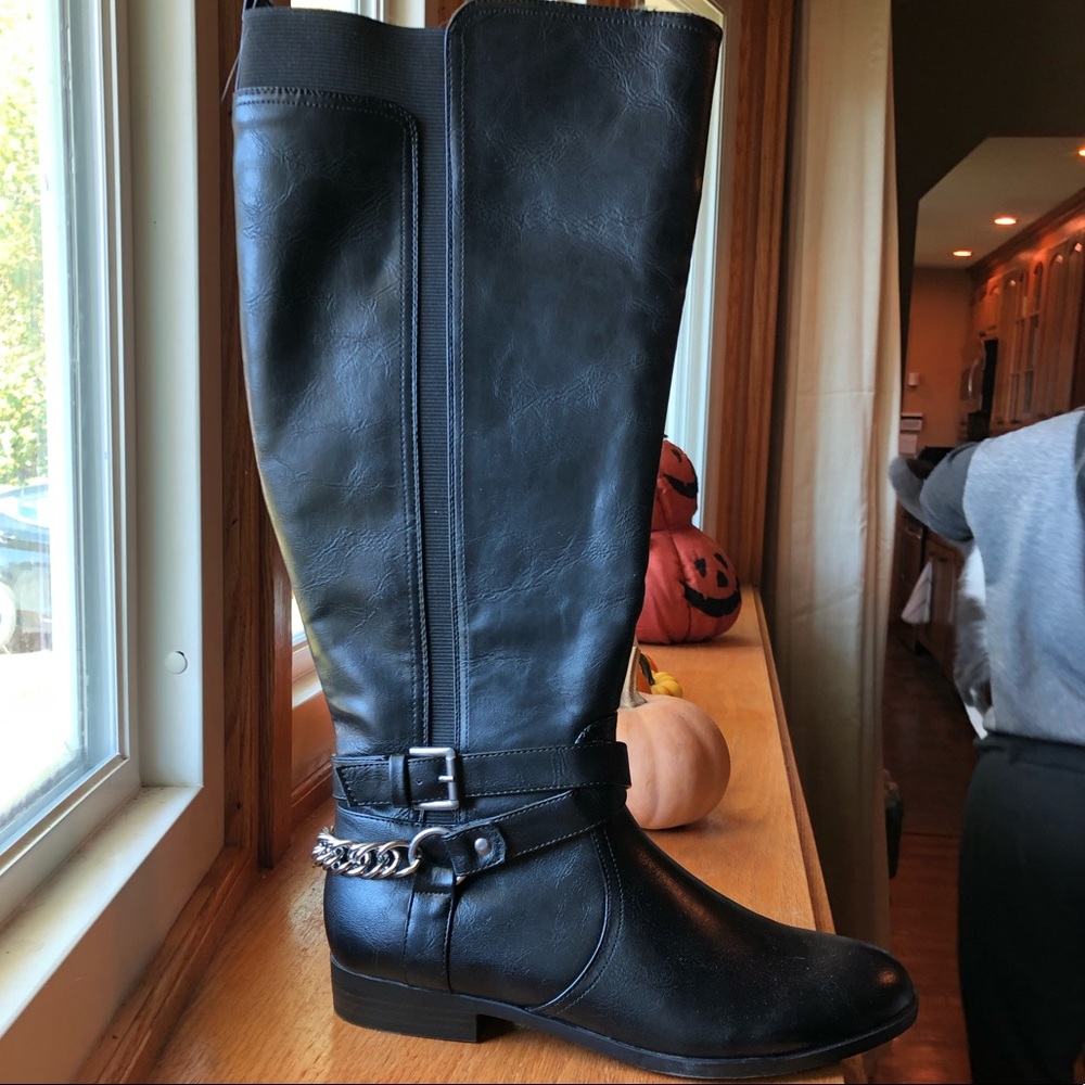 Wide Calf Riding Boot SIZE 6.5 UNISA